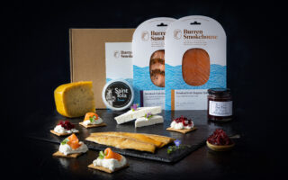 Burren Basket Medium Gift Hamper Burren Smokehouse
