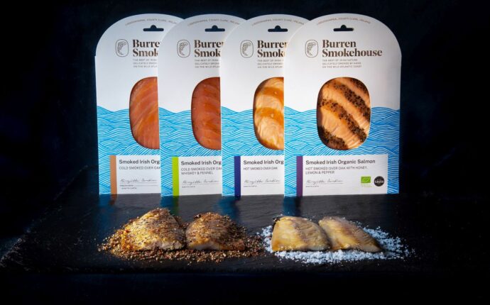 TASTE Selection Irish smoked salmon organic Burren Smokehouse