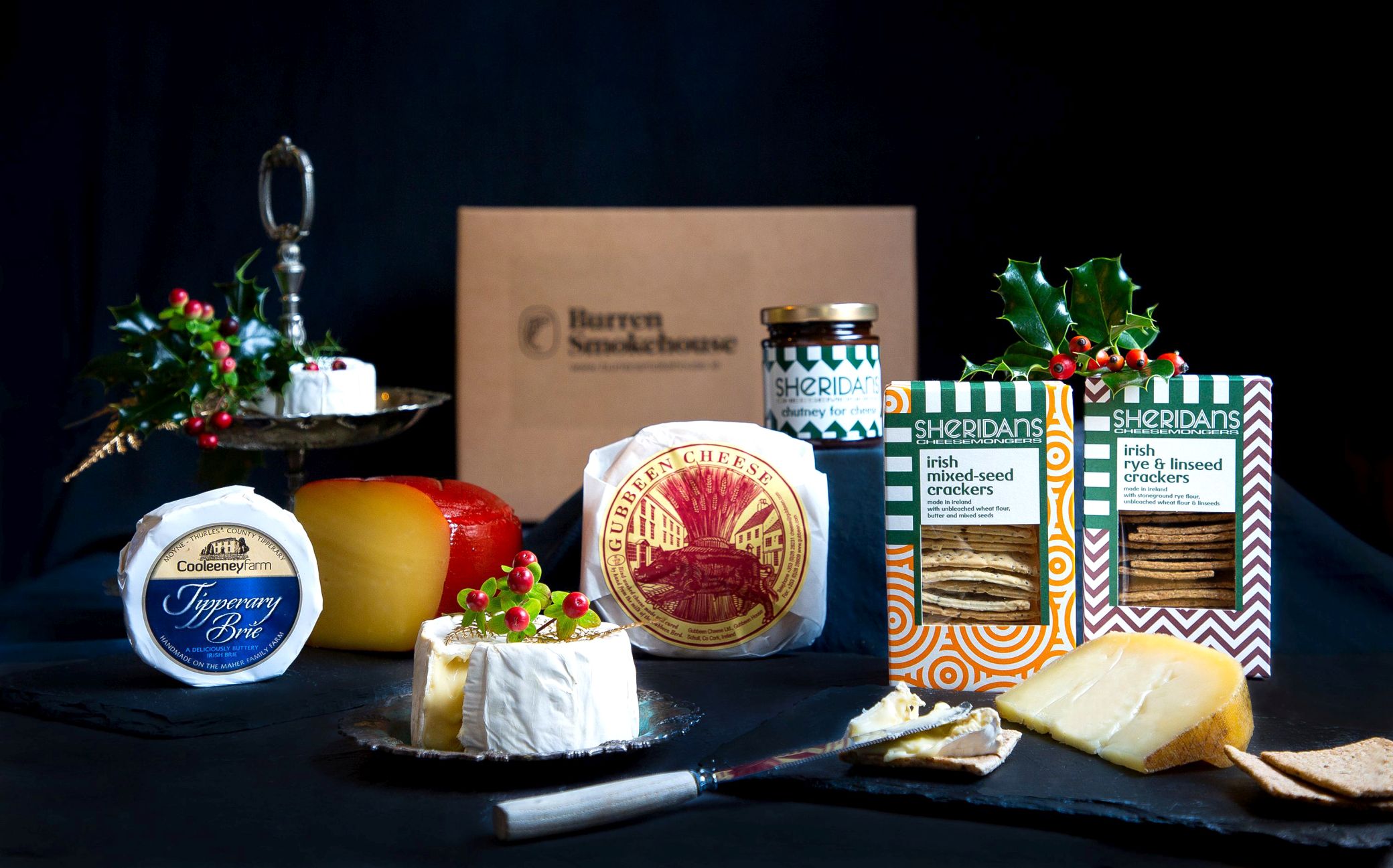 The　Big　Smokehouse　Irish　Cheese　Hamper　Burren