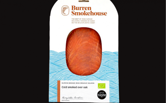 Saumon fumé biologique irlandais Burren Smokehouse