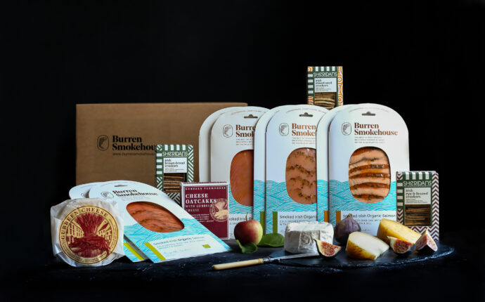 Smoked Salmon and Cheese Hamper Burren Smokehouse