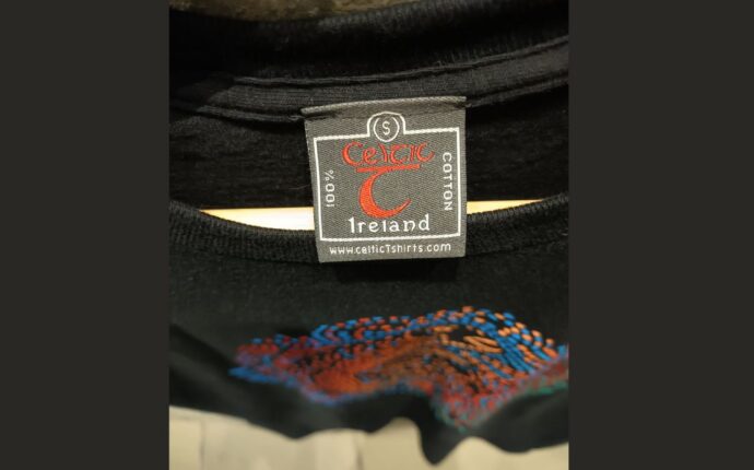 T-Shirt with Burren Smokehouse Salmon mosaic
