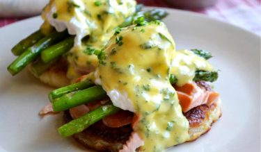Not-so traditional Eggs Benedict