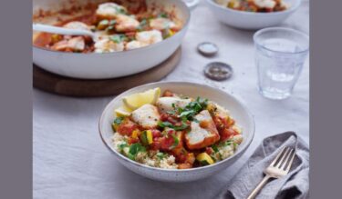 Burren Smoked Salmon Tagine with Couscous