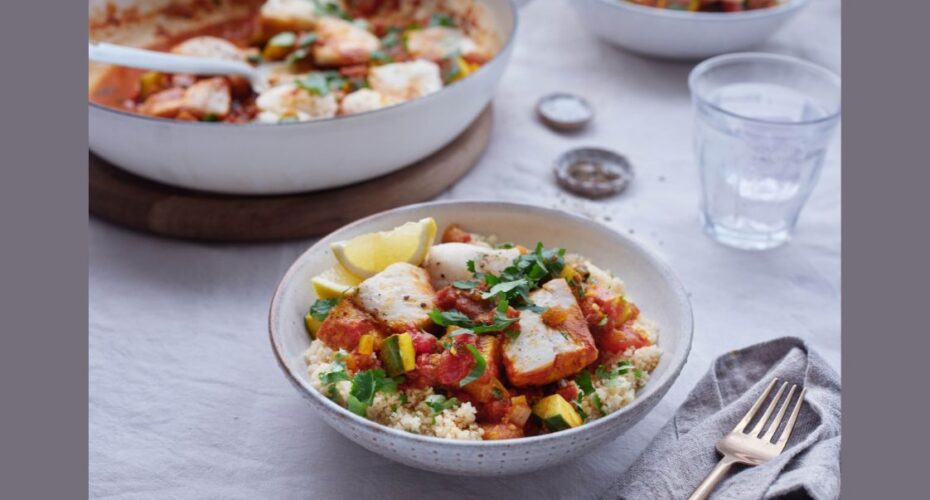 Recipe Burren Smokehouse Smoked Salmon Tagine couscous