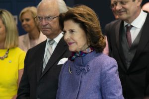 King and Queen of Sweden at the Burren Smokehouse