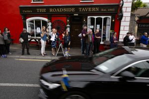 King and Queen of Sweden at the Burren Smokehouse