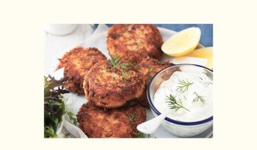 Easter Smoked Salmon Cakes