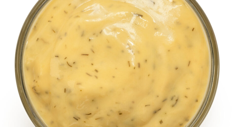 Mustard sauce for Burren smoked Irish organic salmon Burren Smokehouse
