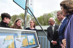 King and Queen of Sweden at the Burren Smokehouse