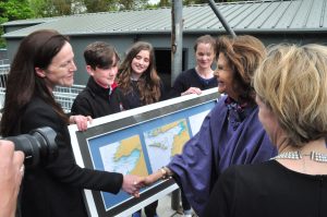 King and Queen of Sweden at the Burren Smokehouse