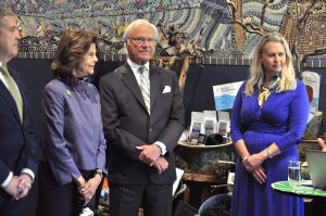 King and Queen of Sweden at the Burren Smokehouse