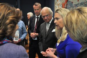 King and Queen of Sweden at the Burren Smokehouse