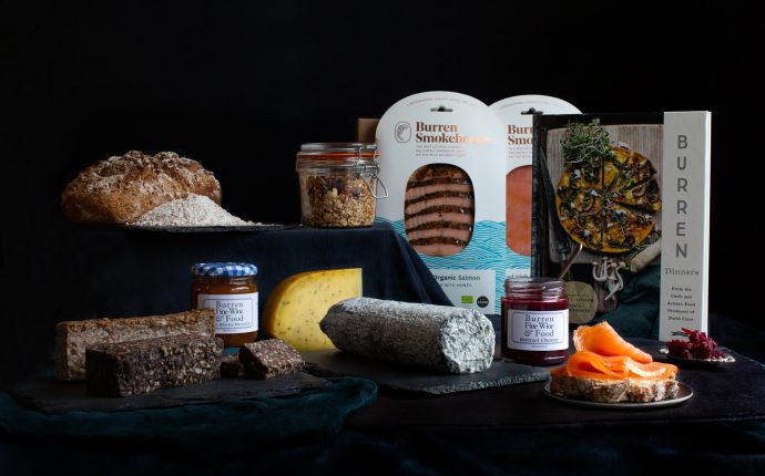 Burren Basket Geschenkkorb Burren Smokehouse