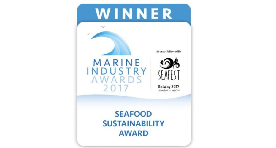 Prix de l'industrie maritime pour la durabilité des produits de la mer Burren Smokehouse