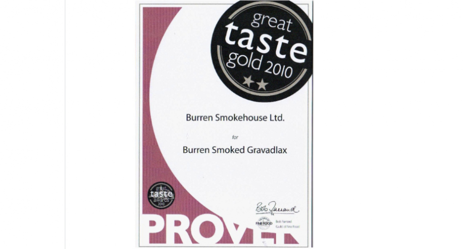 Prix Great Taste Awards Burren Smokehouse