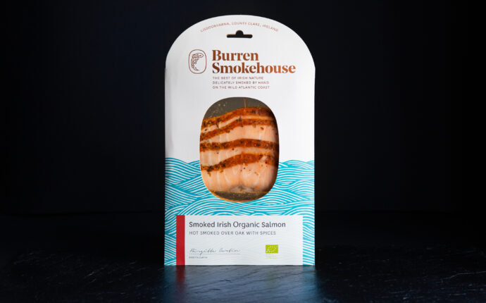 Burren Hot Smoked Irish Organic Salmon