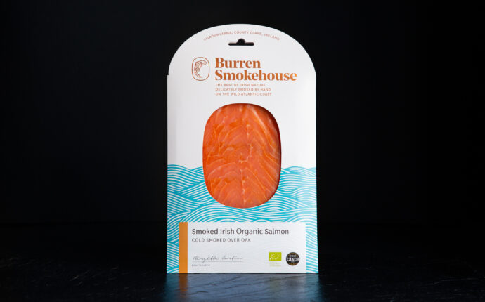 Burren Smokehouse Cold Smoked Irish Organic Salmon