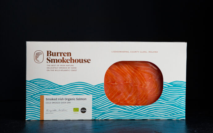 Burren Smokehouse Cold Smoked Irish Organic Salmon