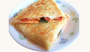 Quesadillas with Burren Hot Smoked Salmon
