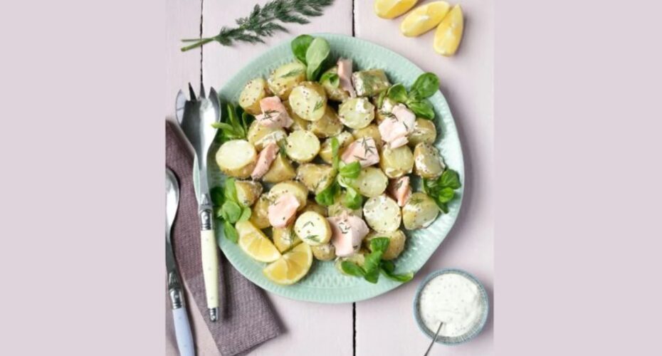 Recipe Burren Smokehouse New Potato salad with smoked salmon
