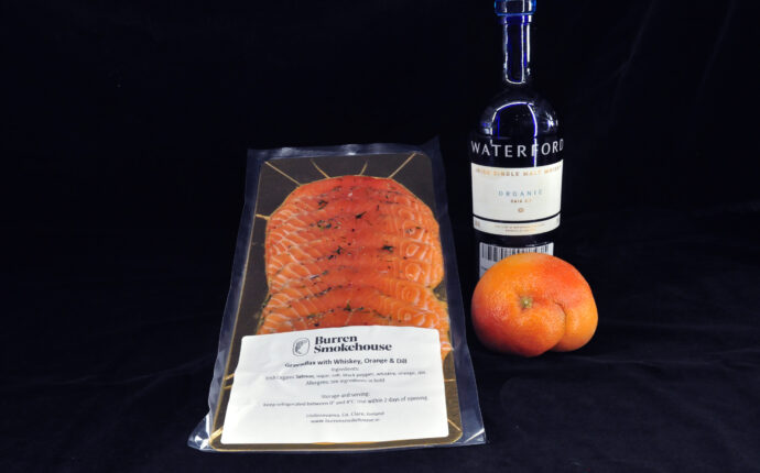 Burren Smokehouse Gravadlax with Waterford Whiskey, Orange & Dill