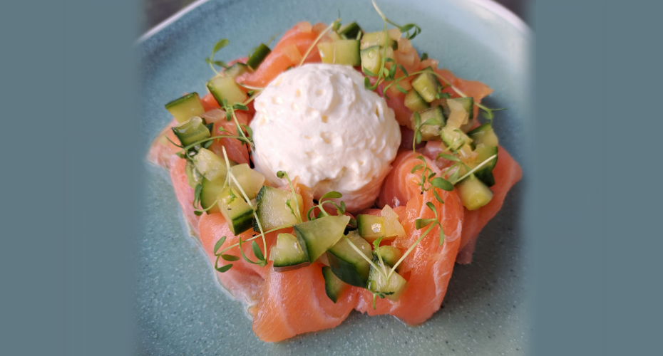 Recipe Burren Smokehouse Cava Bodega salmon gorse cucumber