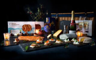 Burren Smokehouse Luxury gift hamper for Christmas presents basket