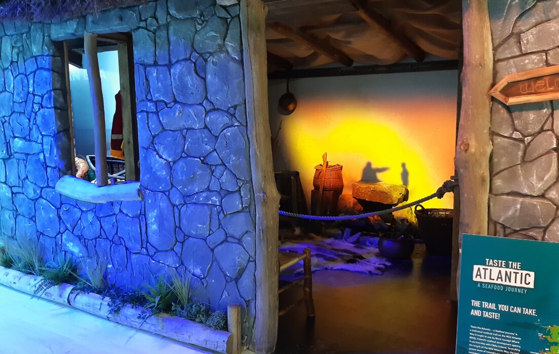 Inside the shadow play of Taste the Atlantic - Salmon Experience at Burren Smokehouse