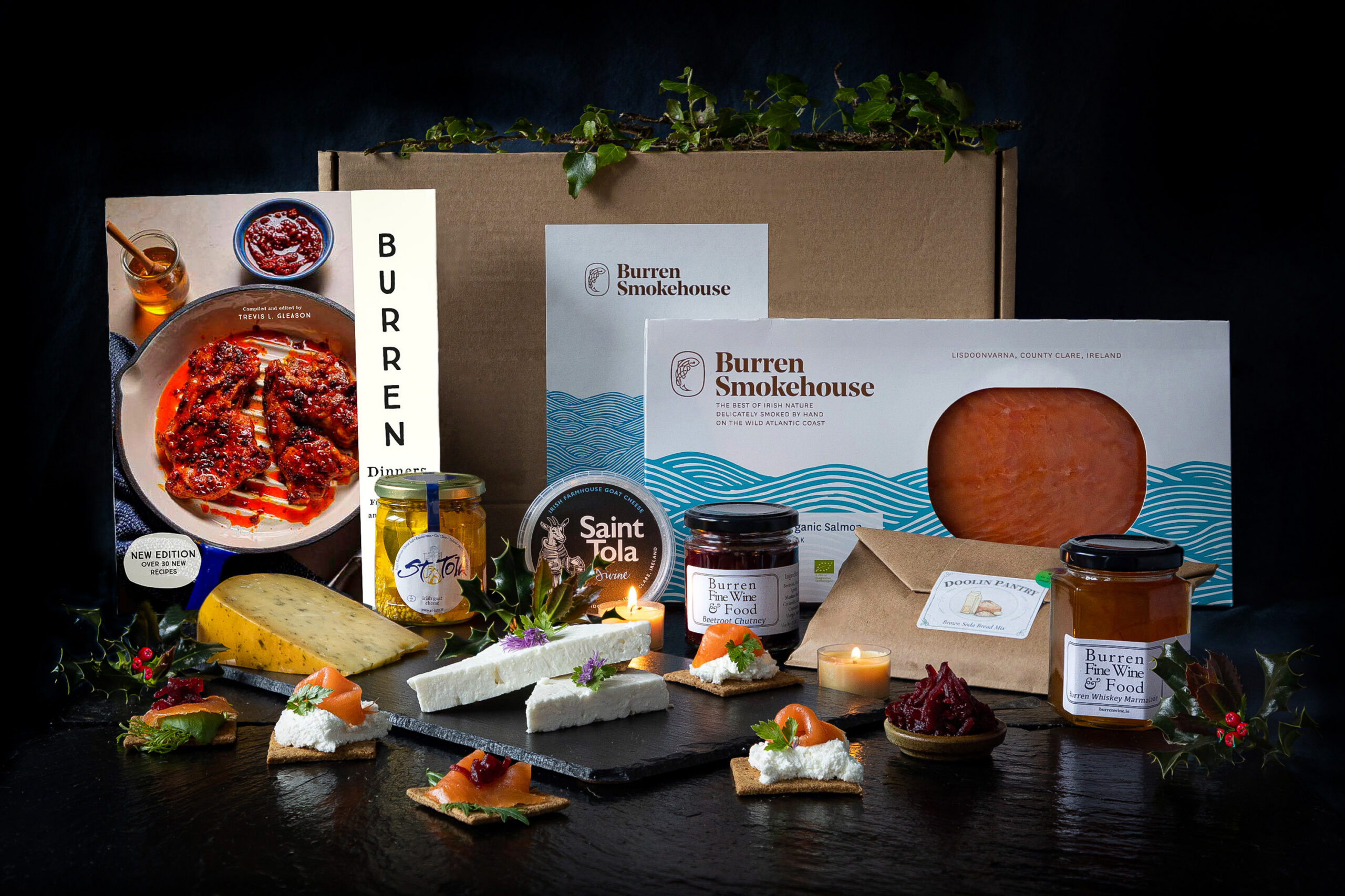 Burren Smokehouse Irish Organic Salmon for Christmas